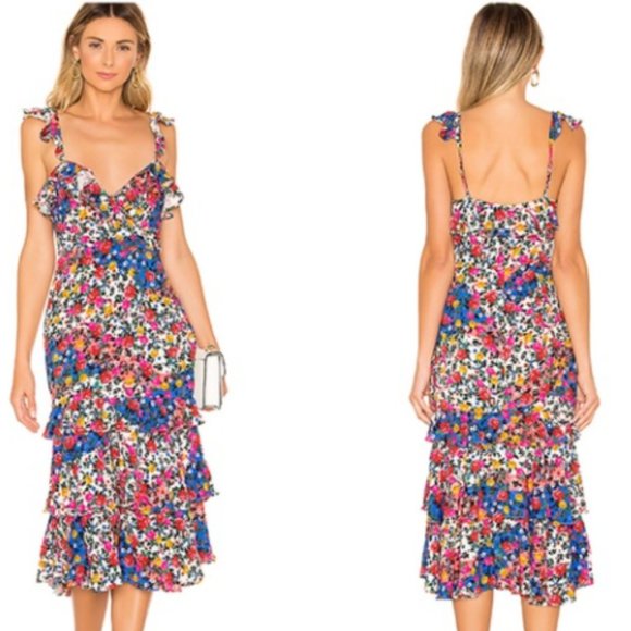 knee length dresses for ladies Likely Nolita Midi Dress, 4 / Black